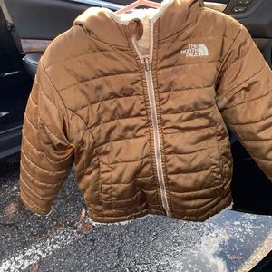 North face reversible jacket